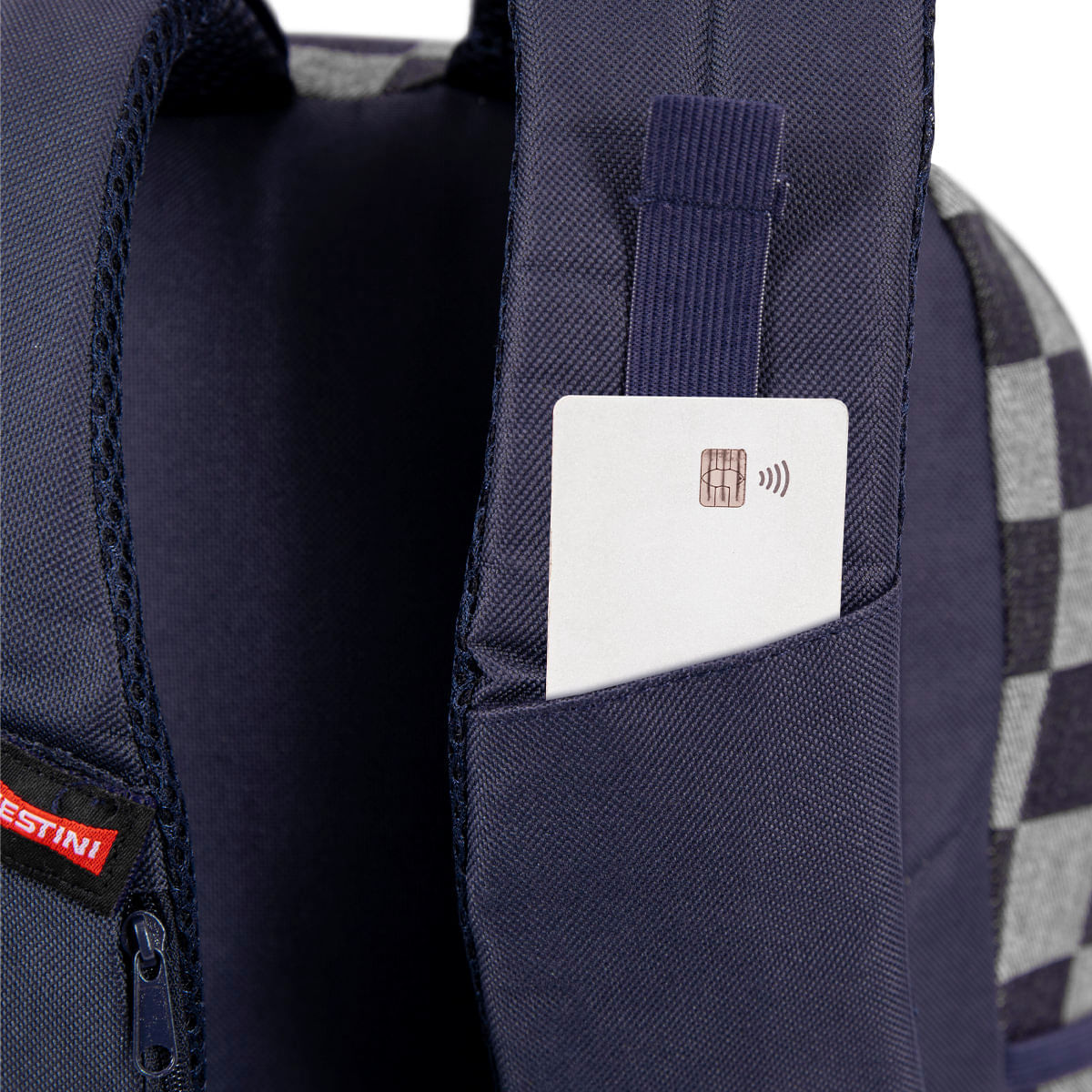 mochila-sestini-magic-mochila-sestini-magic---jeans-xadrez-azul
