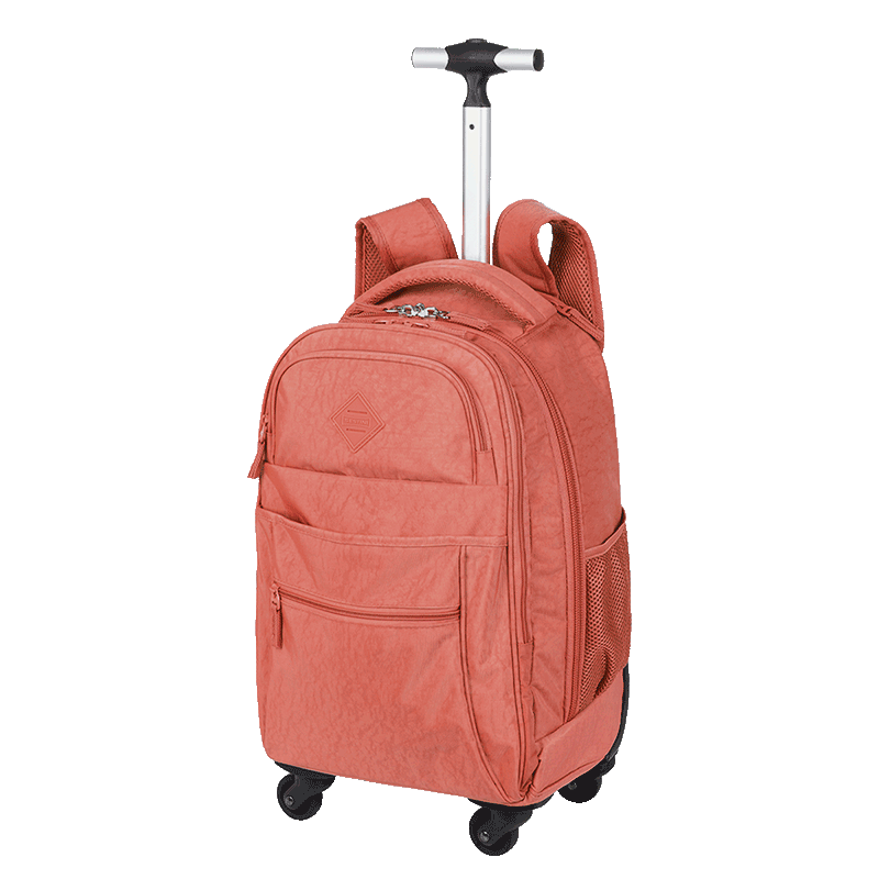 mochila-carrinho-4-rodas-sestini-rolling-grande-crinkle-laranja---apricot