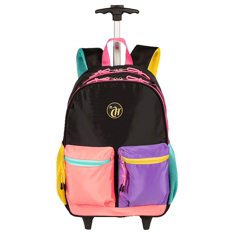 mochila-carrinho-externo-capricho-contrast---preto-e-rosa
