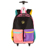 mochila-carrinho-externo-capricho-contrast---preto-e-rosa