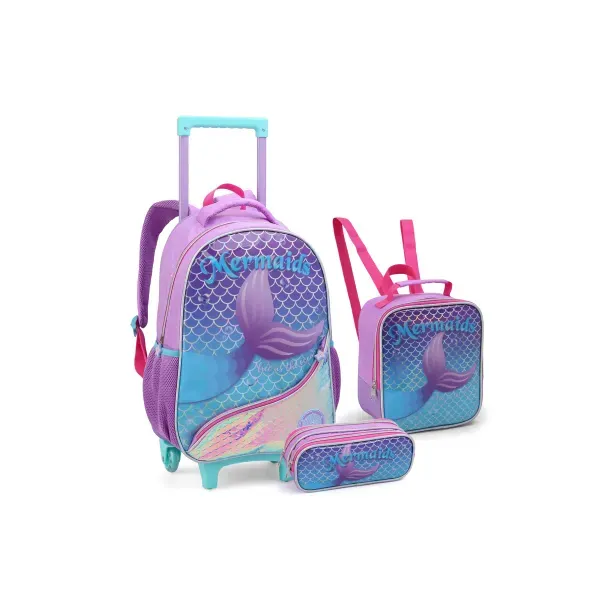 kit-mochila-de-rodinha-lancheira-e-estojo-infantil-mermaids-seanite-roxo