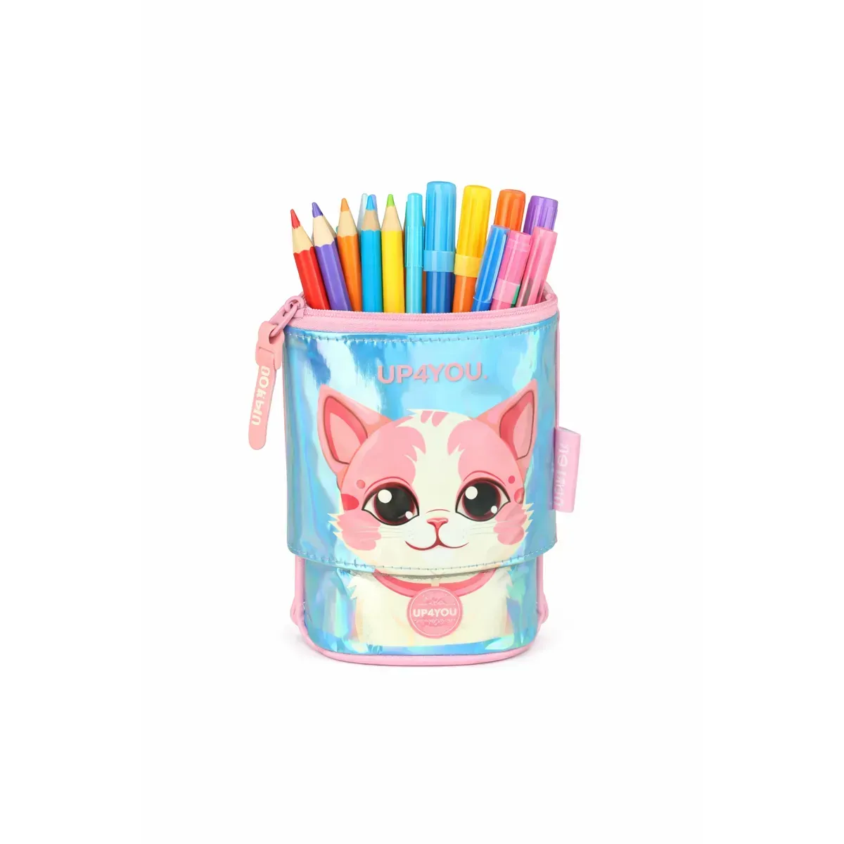 kit-completo-infantil-panda-e-gatinho-mochila-de-rodinha-com-estojo-salmao