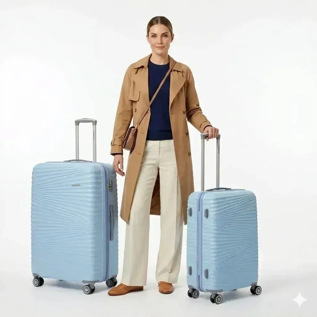 kit-mala-pequena-de-bordo-e-grande-rigida-rodas-giro-360°-hamburgo-azul-claro