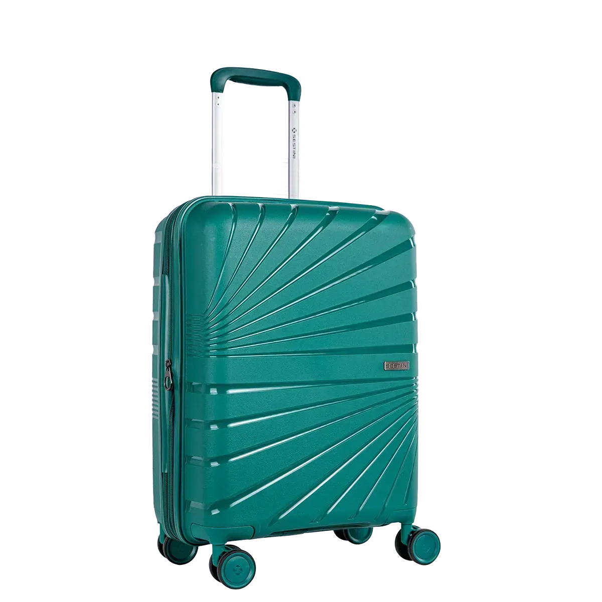 kit-mala-pequena-de-bordo-e-media-rodas-de-giro-360°-polipropileno-supreme-sestini-verde