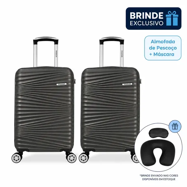 kit-com-2-malas-bordo-rigida-rodas-giro-360°-hamburgo-stradda-cinza