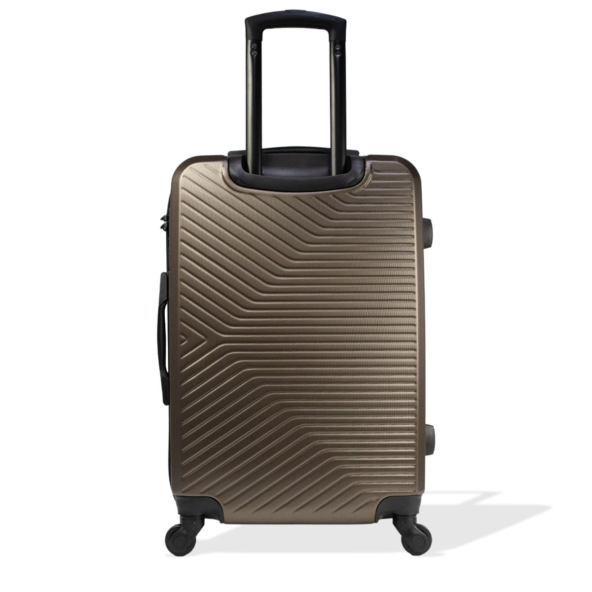 Mala Valence Lock G Bronze | Estilo e Segurança para Viagem