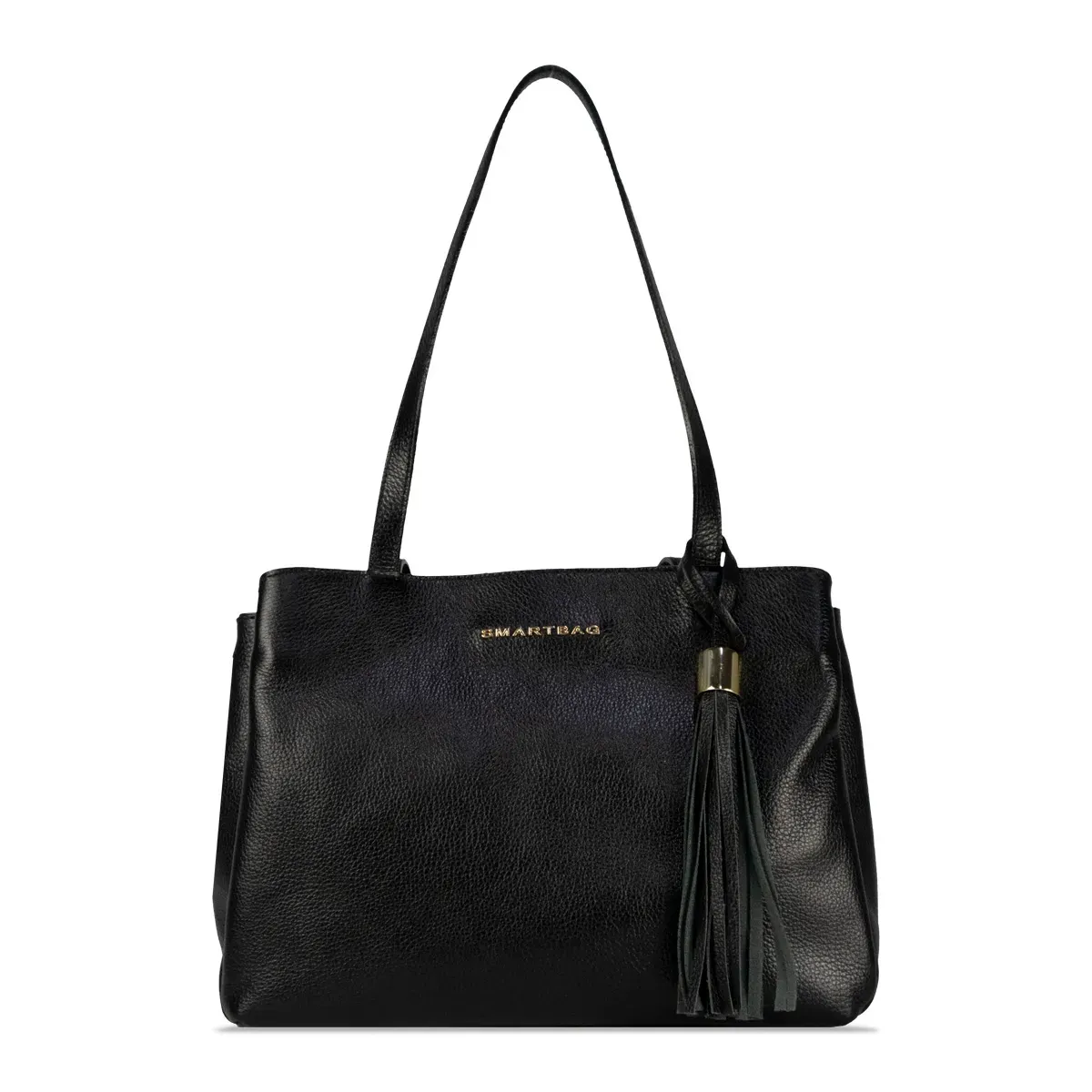 bolsa-couro-ombro-tassel-smart-bag-preto