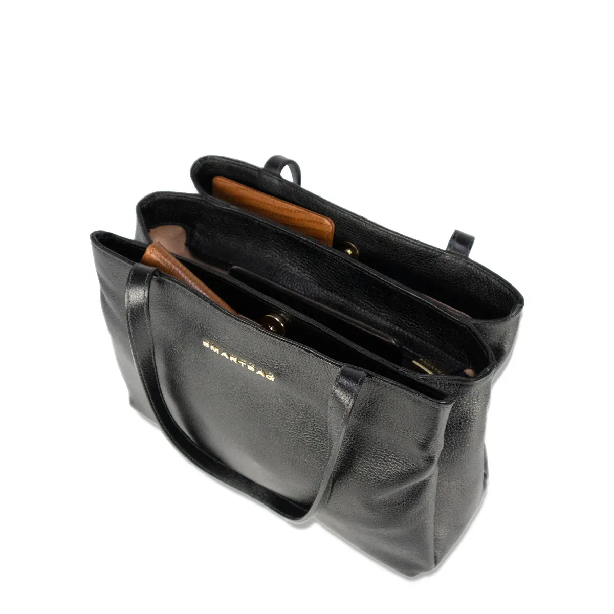 bolsa-couro-ombro-tassel-smart-bag-preto