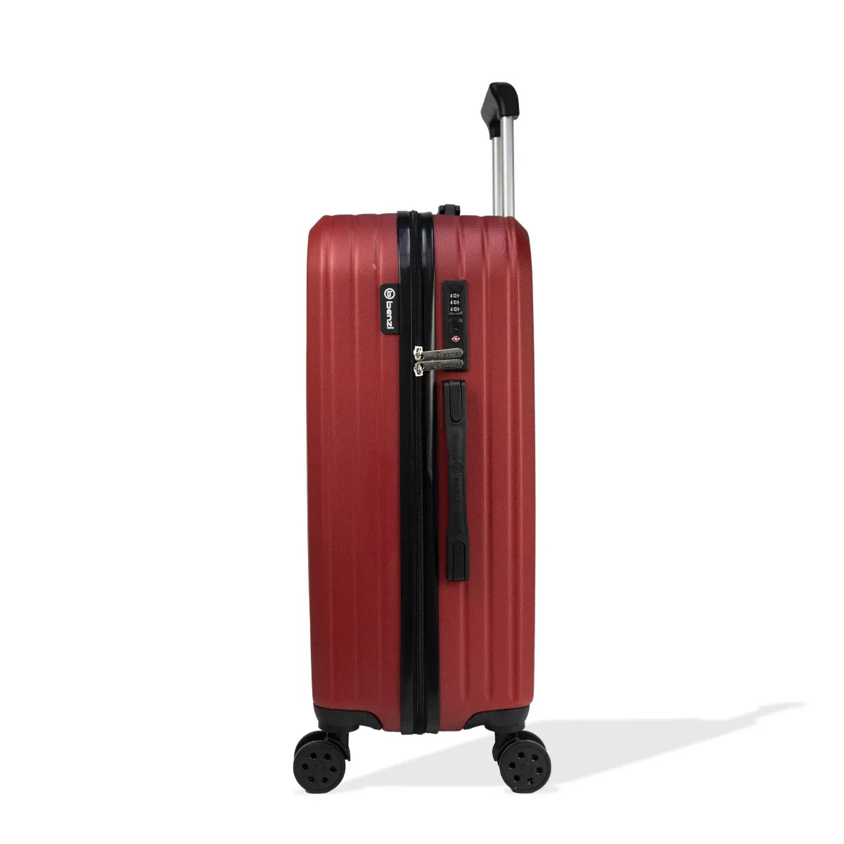 kit-mala-pequena-de-bordo-e-grande-rigida-rodas-giro-360°-hamburgo-stradda-vermelho