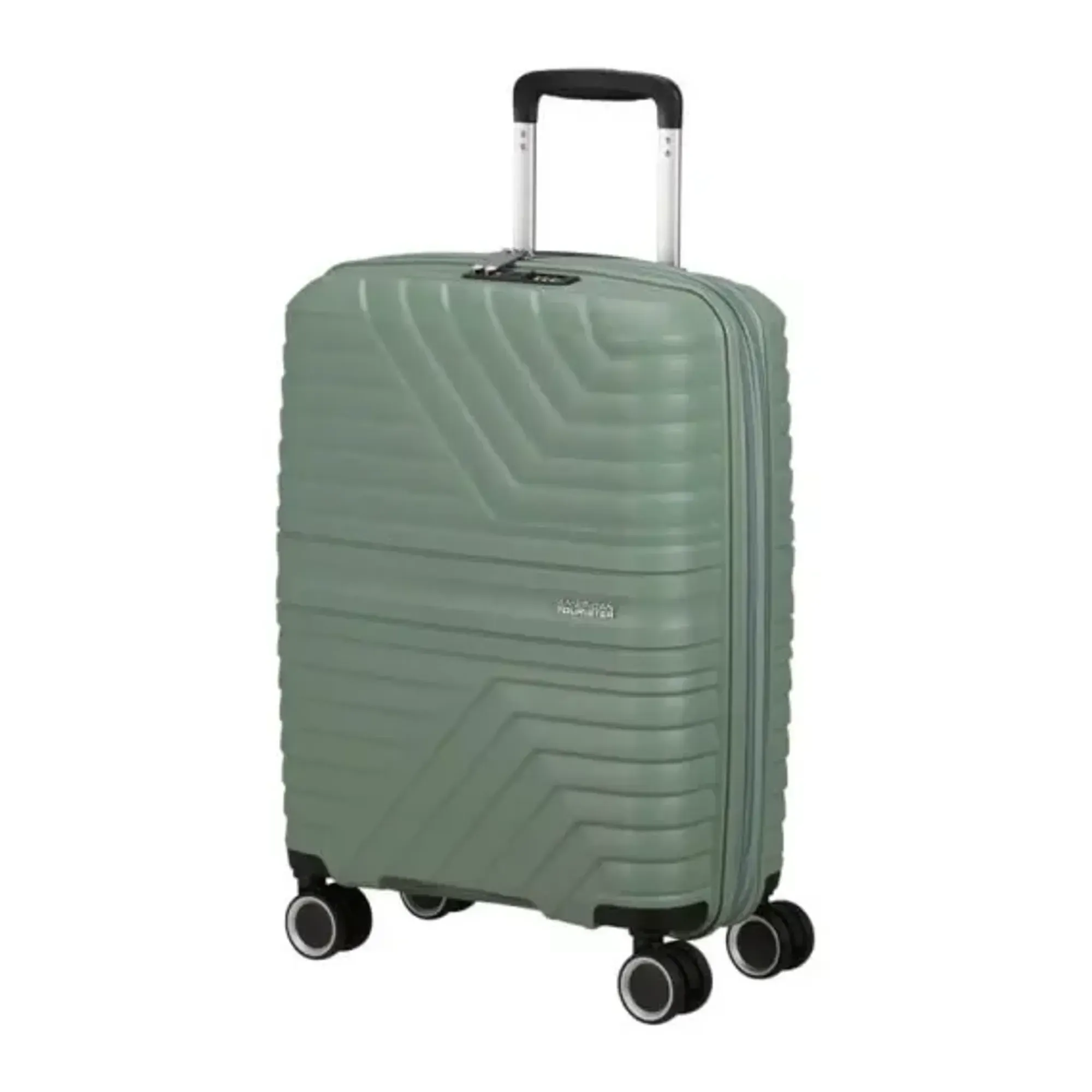 kit-mala-pequena-de-bordo-e-media-rodas-de-giro-360°-polipropileno-flytwist-american-tourister-verde