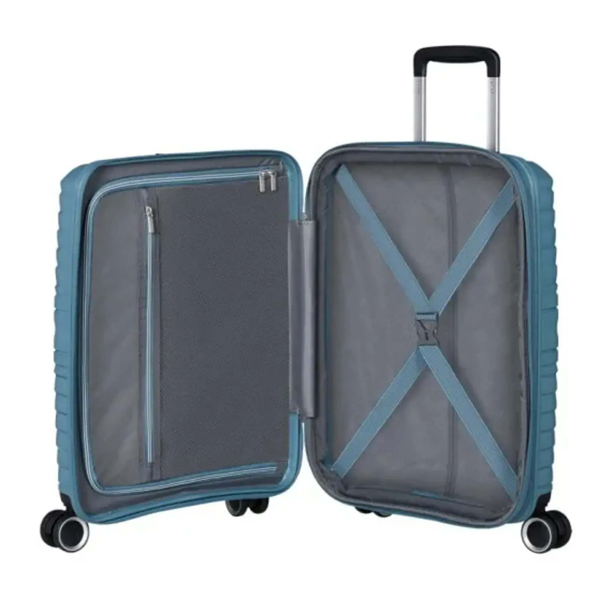 kit-mala-pequena-de-bordo-m-e-g-polipropileno-rodas-360º-flytwist-american-tourister-azul