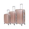 Kit de malas de viagem P/M/G ABS Rodas 360° Removíveis Londres Swiss Move-1791989475337