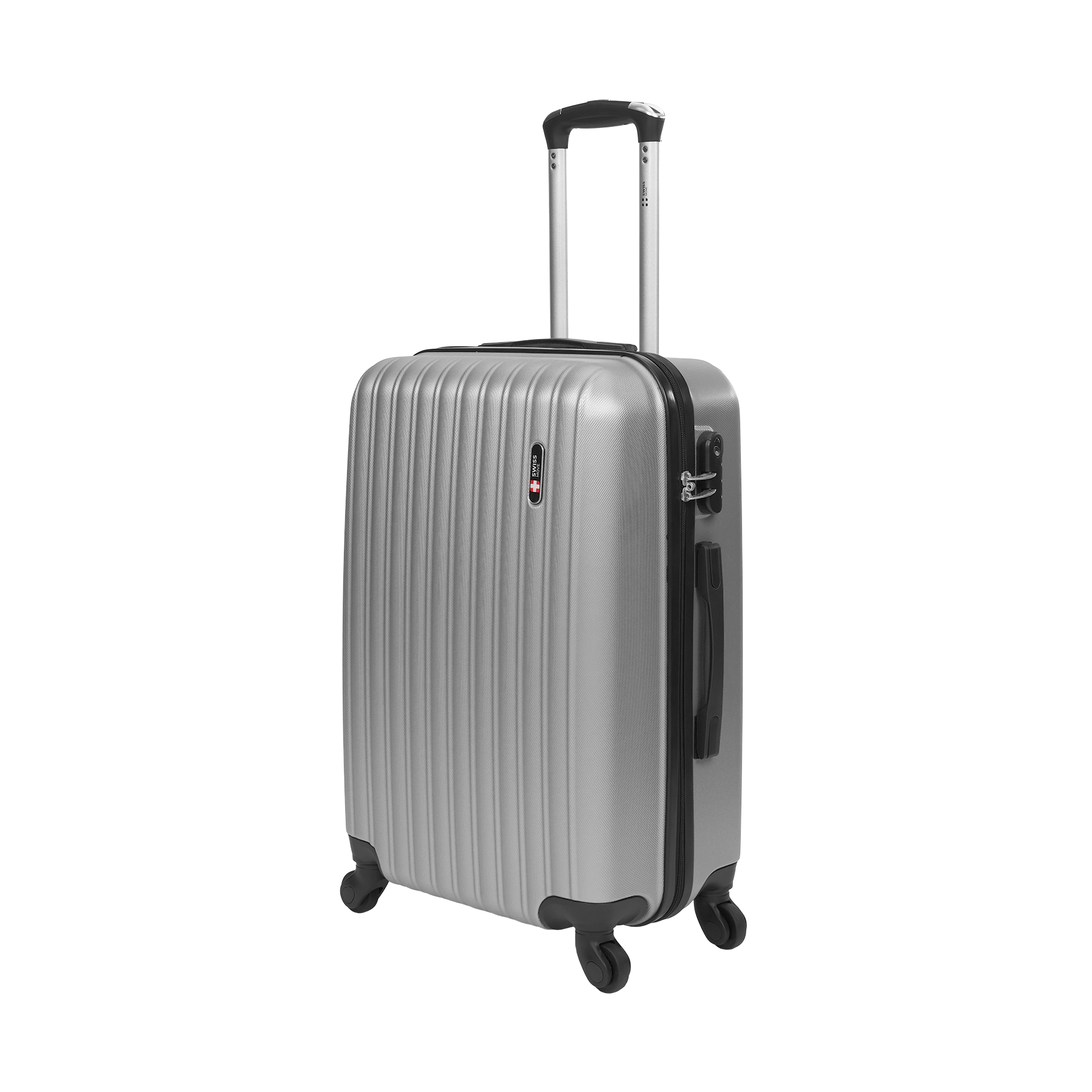 Mala de viagem 23kg Média ABS Rodas 360° Removíveis Londres Swiss Move-1791989689480