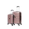 Kit de malas de viagem P/M ABS Rodas Duplas 360° Removíveis Tókio Swiss Move-1791993165287