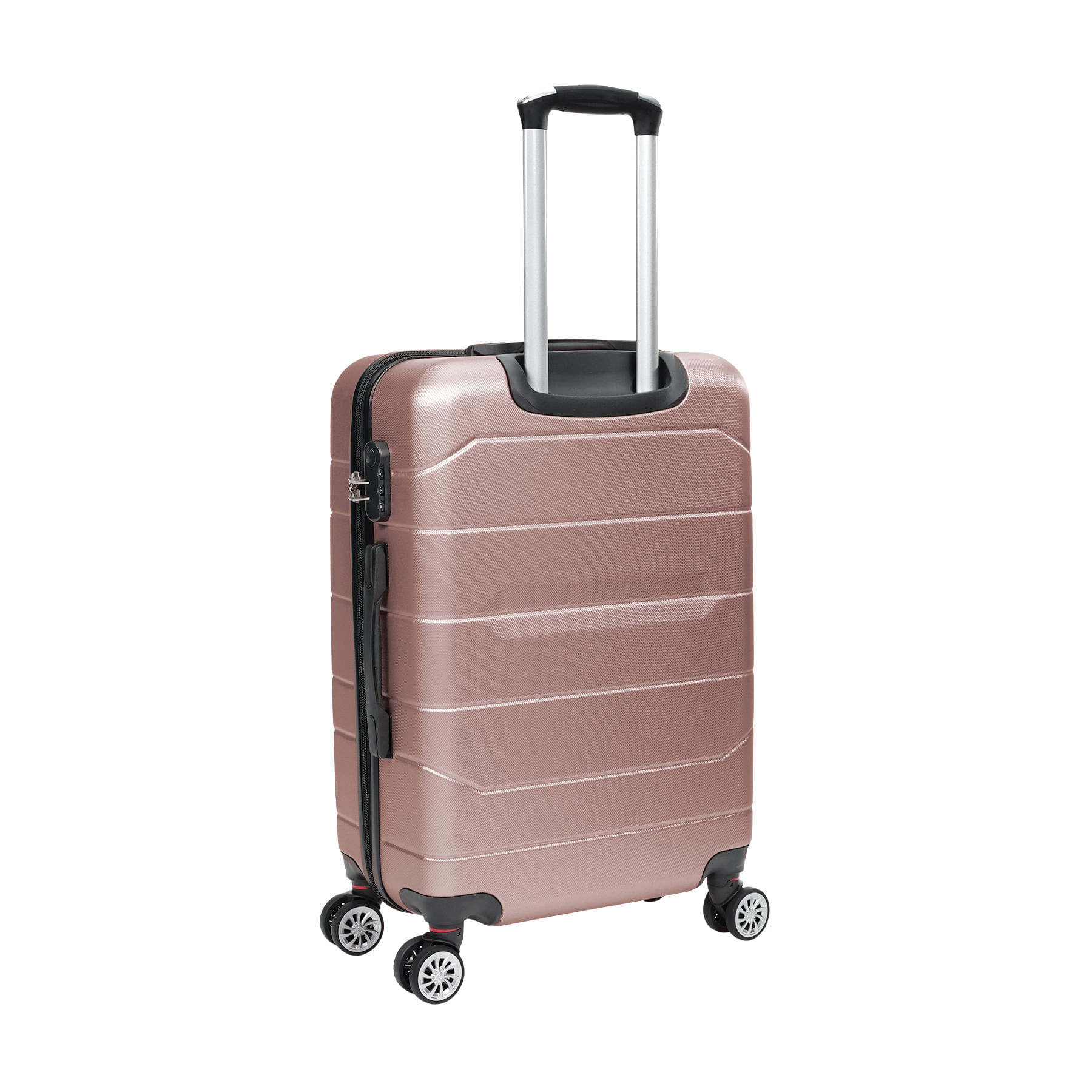 Kit de malas de viagem P/M ABS Rodas Duplas 360° Removíveis Tókio Swiss Move-1791993180850