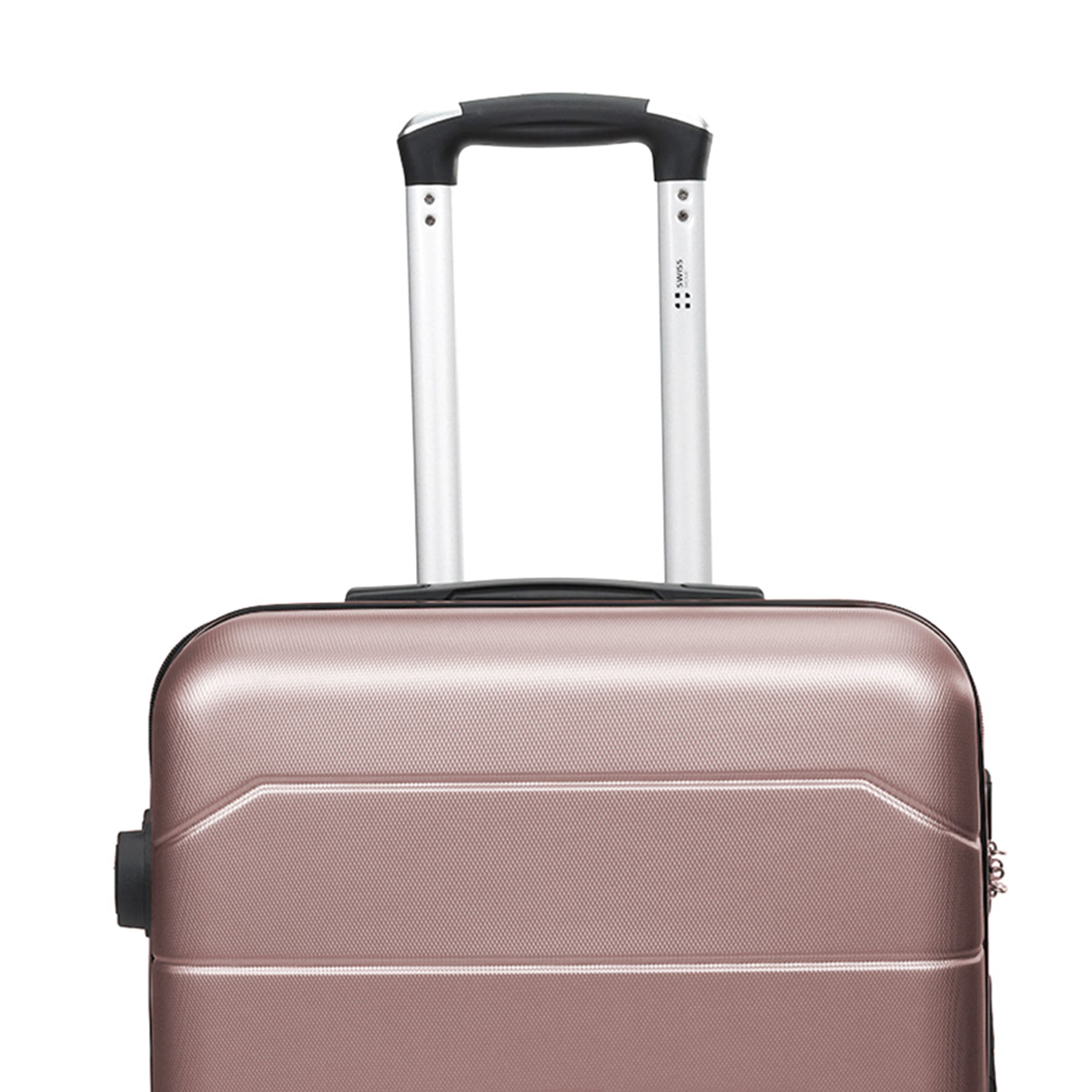 Kit de malas de viagem P/M ABS Rodas Duplas 360° Removíveis Tókio Swiss Move-1791993190964
