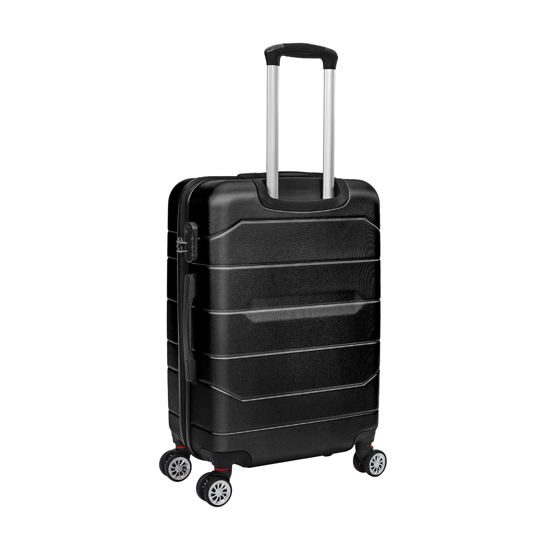 Kit de malas de viagem P/M ABS Rodas Duplas 360° Removíveis Tókio Swiss Move-1791993221310